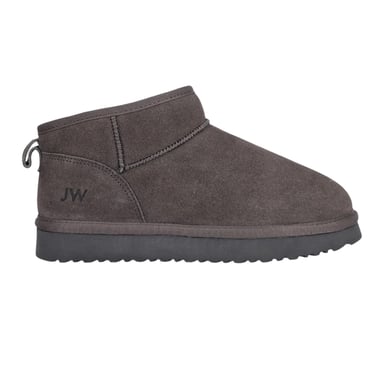 Jack Wills Womens/Ladies Leather Snug Fit Boots (Grey)