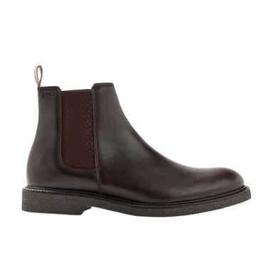 Boss Mens Tunley Leather Chelsea Boots (Brown)