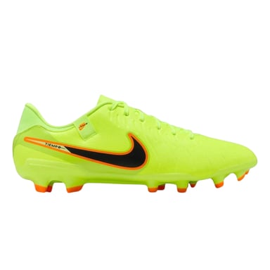 Nike Unisex Adult Tiempo Legend 10 Leather Firm Ground Football Boots (Volt/Black)