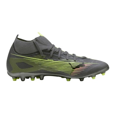 Puma Mens Ultra 5 Match+ Firm Ground Football Boots (Matted Silver)