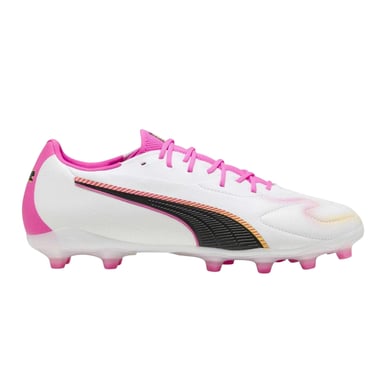 Puma Mens King Match Firm Ground Football Boots (Pink)