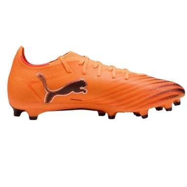 Puma Mens Ultra 6 Match Firm Ground Football Boots (Orange/Black)
