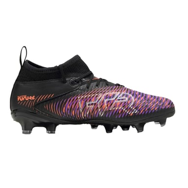 Puma Childrens/Kids Future 8 Match Artificial Ground Football Boots (Black/Purple)