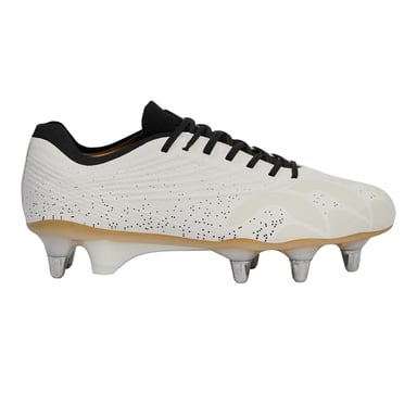 Canterbury Mens Pro Soft Ground Rugby Boots (White)