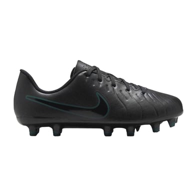 Nike Childrens/Kids Tiempo Legend 10 Firm Ground Football Boots (Black/Green)