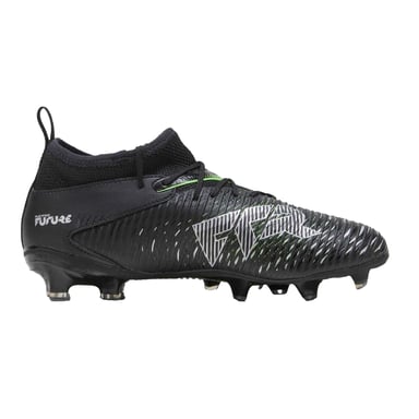 Puma Childrens/Kids Future 8 Match Artificial Ground Football Boots (Black/Green)