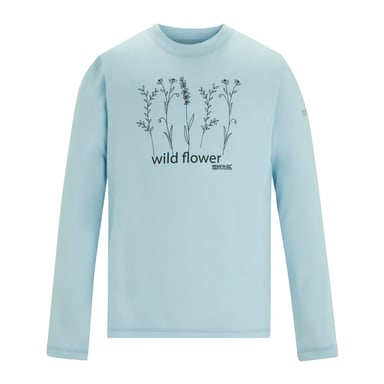 Regatta Kinder-T-shirt met lange mouwen ‘Alvarado Wild Flowers’ (Skyway)