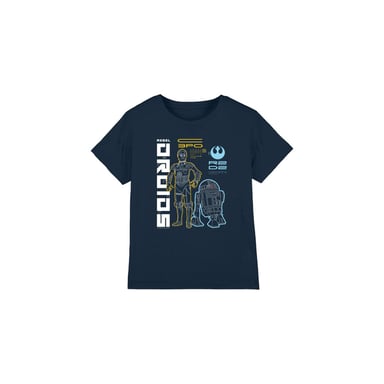 Star Wars Childrens/Kids Rebel Droids T-Shirt (Navy)