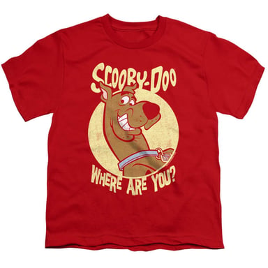Scooby Doo Childrens/Kids Where Are You? T-Shirt (Red)