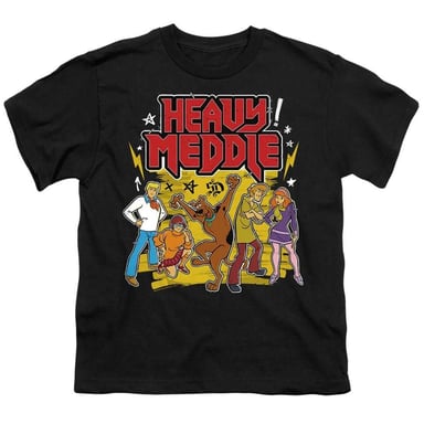 Scooby Doo Childrens/Kids Heavy Meddle T-Shirt (Black)