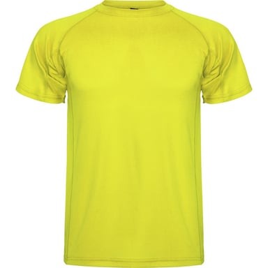 Roly Childrens/Kids Montecarlo Sports T-Shirt (Fluro Yellow)
