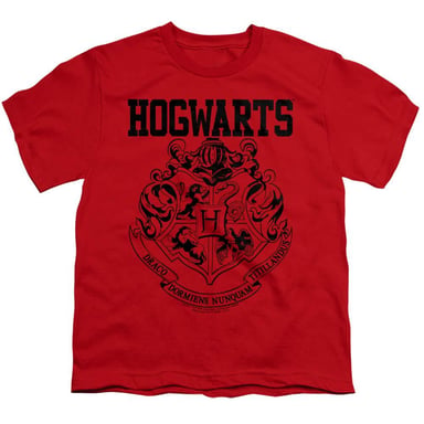 Harry Potter Childrens/Kids Hogwarts Athletic T-Shirt (Red)