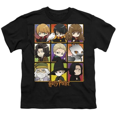 Harry Potter Childrens/Kids Anime T-Shirt (Black)