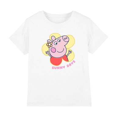 Peppa Pig Childrens/Kids Sunny Days Peppa Pig T-Shirt (White)