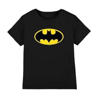 Batman Childrens/Kids Classic Logo T-Shirt (Black)