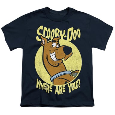 Scooby Doo Childrens/Kids Where Are You? T-Shirt (Navy)