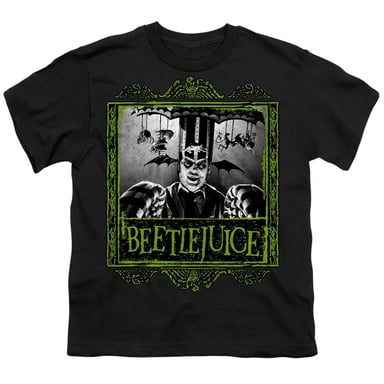 Beetlejuice Childrens/Kids Carousel T-Shirt (Black)