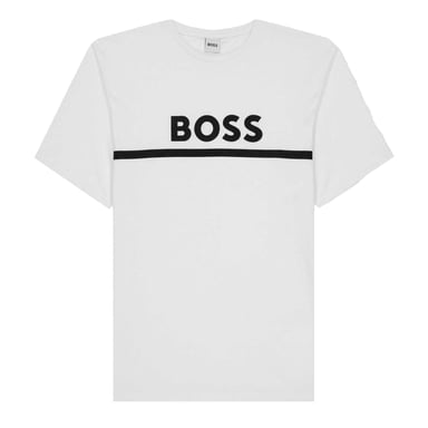Boss Childrens/Kids Logo T-Shirt (White)