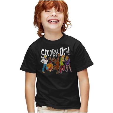 Scooby Doo Childrens/Kids Gang T-Shirt (Black)