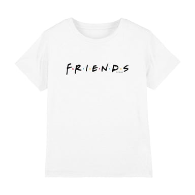 Friends Childrens/Kids Logo T-Shirt (White)