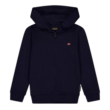 Napapijri Childrens/Kids Full Zip Hoodie (Marine Blue)