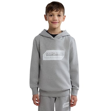 Napapijri Childrens/Kids Kitik Drawstring Hoodie (Grey)