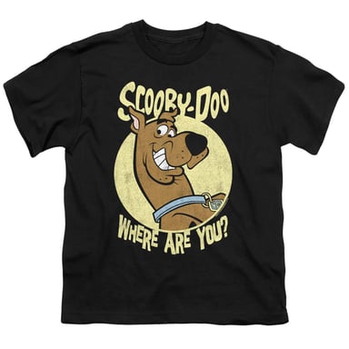 Scooby Doo Childrens/Kids Where Are You? T-Shirt (Black)