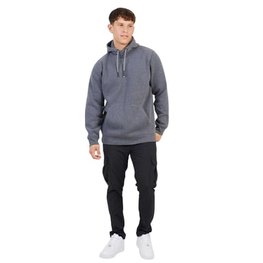 Brave Soul Mens Pullover Hoodie (Charcoal Marl)