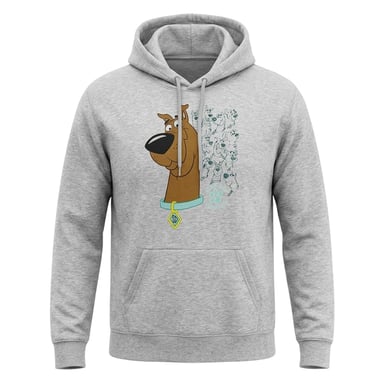 Scooby Doo Unisex Adult Evolution Hoodie (Sport Heather)