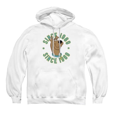 Scooby Doo Unisex Adult Since 1969 Hoodie (White)