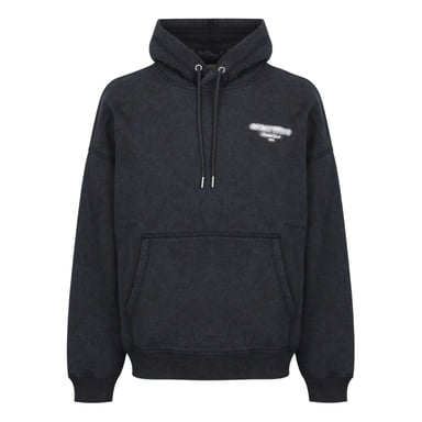 Jack Wills Mens Script Long-Sleeved Hoodie (Black)