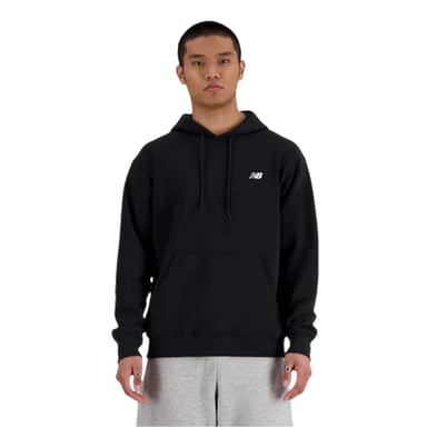 New Balance Mens Regular Long-Sleeved Hoodie (Black)
