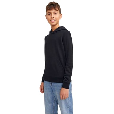 Jack And Jones Boys Bradley Pullover Hoodie (Black)