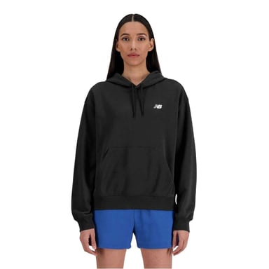 New Balance Womens/Ladies French Terry Hoodie (Black)