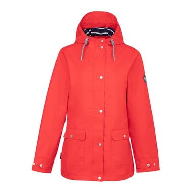 Gelert Womens/Ladies Coast Stormlite Hooded Waterproof Jacket (Red)