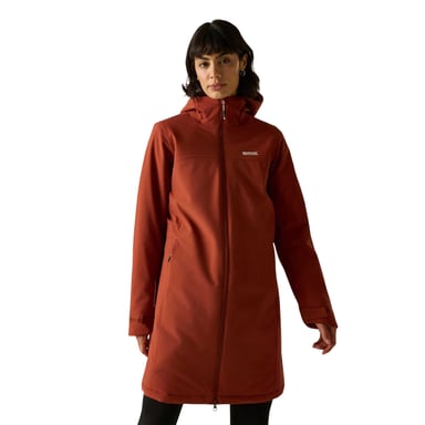 Regatta Womens/Ladies Taline Insulated Waterproof Jacket (Burnt Henna)