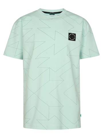 Petrol Industries - All-over Print T-Shirt Luchador Boys - Green
