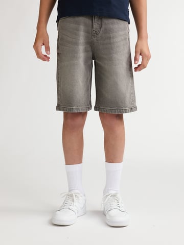Petrol Industries - Lenox Loose Denim Shorts Rosarito Boys - Grey