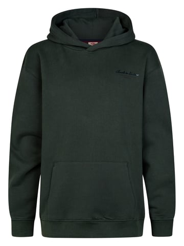Petrol Industries - Loose sweat Hoodie steelrun Boys - Green