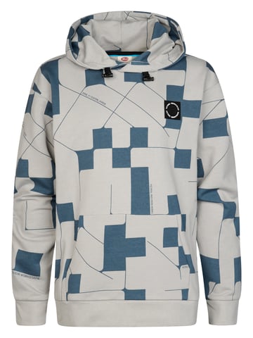 Petrol Industries - Geometric Print Hoodie ironplace Boys - Black