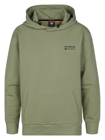 Petrol Industries - Printed Knit Hoodie Chapala Boys - Green