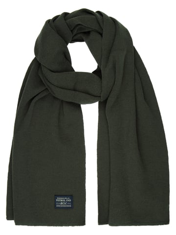Petrol Industries - Fine Knit Scarf forgehouse Men - Green