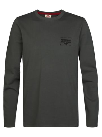 Petrol Industries - Graphic Long Sleeve Tee forgewall Men - Green