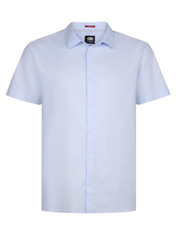 Petrol Industries - Plus Size Plain Short-Sleeve Shirt Men - Blue