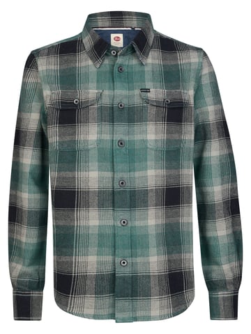 Petrol Industries - Brushed Check Shirt ironhaven Boys -  Green