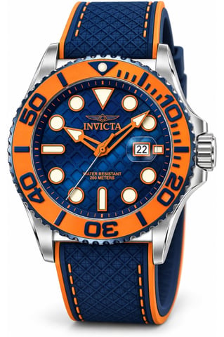 Invicta Grand Diver 51085 Herrklocka - Quartzverk - Rostfritt Stål med Blå Urtavla - 48 mm