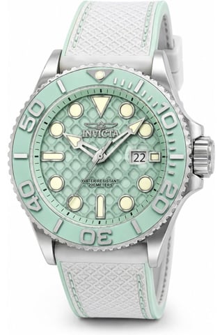 Invicta Grand Diver 51083 Men's Watch - Quartz Movement - Stainless Steel with Blue Dial - 48 mm