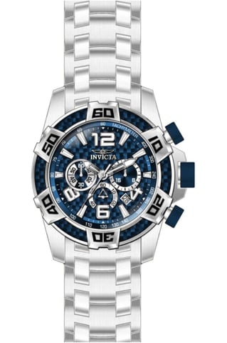 Invicta Pro Diver 51014 Herrklocka - Quartzverk - Rostfritt Stål med Blå Urtavla - 50 mm