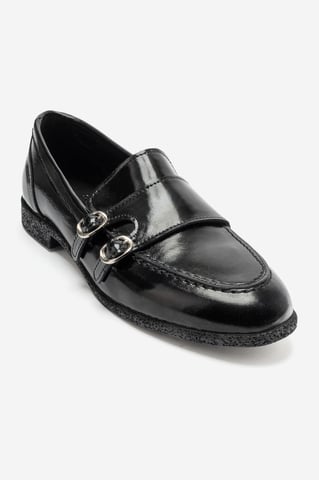 Daly Leather Buckle Loafer