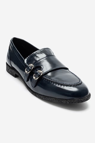 Daly Leather Buckle Loafer